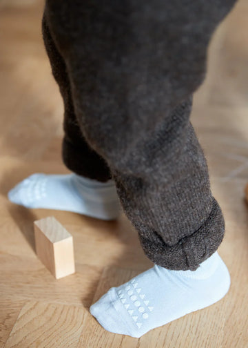 Antirutsch-Socken "Bamboo sky blue" - GoBabyGo